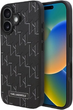 Панель Karl Lagerfeld Hot Stamp Magsafe для Apple iPhone 16 Black (KLHMP16SPKHPORPK) - зображення 1