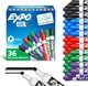Набор маркеров для досок сухого стирания EXPO Low Odor Dry Erase Markers Цветные 36 шт (071641084599) - изображение 1