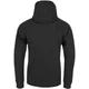 Кофта тактична Helikon-Tex худі на замку Tactical Hoodie Lite S Чорний (opt-M-T-8284) - зображення 3