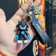 Брелок Шедоу із мультфільму Сонік (Sonic the Hedgehog) на карабіні з ремінцем для ключів і рюкзака Чорний - зображення 1