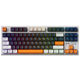 Клавіатура механічна дротова GamePro MK180W Hot-Swap Red Swich TKL RGB White - изображение 1