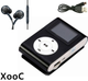 Мини MP3 плеер алюминиевый клипса + вакуумные наушники + USB переходник. Мп3 плеер для спорта, бега WJ3B - изображение 1