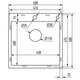 Мойка Mixxus MH5050 Micro Decor Black (3.0/0.8) с нерж. стали (цвет черный) (MI8215) - изображение 4