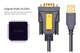 Кабель-адаптер Ugreen USB to DB9 RS-232 Adapter Cable 3м Black (CR104) - изображение 2