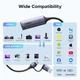 Карта видеозахвата Ugreen HDMI 4K 60Hz USB Type-C 2K 30Hz Gray (CM629) - изображение 7