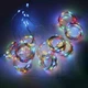 Новогодняя гирлянда штора Капля росы 3х2 м от USB, 200 LED с пультом ДУ Разноцветная RGB - изображение 5