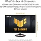 Монитор ASUS TUF Gaming VG249Q3R (90LM0AE1-B01E70) - изображение 6