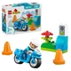 Конструктор LEGO DUPLO Town Синий полицейский мотоцикл 11 деталей (10471) - изображение 6