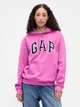 Худи теплое оверсайз женское GAP 362221615 L Розовое (1159848633) - изображение 1