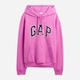 Худи теплое оверсайз женское GAP 362221615 L Розовое (1159848633) - изображение 5