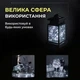 Світлодіодна гірлянда Роса 3 метри на батарейках GarlandoPro 30 led лампочок нитка на білому дроті IP65 Білий - зображення 5