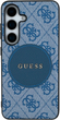 Etui Guess 4G Round Patch Classic Logo MagSafe do Samsung Galaxy S25 Plus Blue (3666339448981) - obraz 2