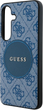 Etui Guess 4G Round Patch Classic Logo MagSafe do Samsung Galaxy S25 Plus Blue (3666339448981) - obraz 5