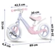 Rowerek biegowy Ricokids FUNNU 12" Fioletowy (5903890629625) - obraz 6