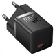 Зарядка для телефона сетевая 3А 30W USB/Type-C Baseus QC3.0/PD черная (CCGN070401) - изображение 4