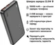 УМБ Hoco J101 Astute 10000mAh 22.5W PD/QC 3.0 Black (BC_714729) - изображение 5