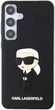 Etui plecki Karl Lagerfeld 3D Rubber Ikonik na Samsung Galaxy S24 (S921) Czarne (3666339241995) - obraz 5