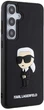 Etui plecki Karl Lagerfeld 3D Rubber Ikonik na Samsung Galaxy S24 (S921) Czarne (3666339241995) - obraz 6