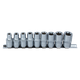 Набір головок CrV Torx 1/2" на планці 9 од. Sigma (6086961) - зображення 1