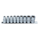 Набір головок CrV Torx 1/2" на планці 9 од. Sigma (6086961) - зображення 3