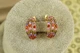 Серьги Xuping Jewelry Радужные серенады 1.7 см золотистые - изображение 1