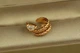 Серьги каффы Xuping Jewelry Змея на ушной хрящ 1,5 см золотистые - изображение 4