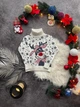 Свитер детский Snowy deer теплый с высоким горлом 10-11 лет 140-148 рост белый (26594) - изображение 2
