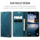 Чехол книжка Caseme с магнитом для iPhone 17 Pro зеленый бумажник - изображение 5