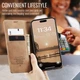 Чохол книжка Caseme з магнітом для iPhone 17 Pro Max коричневий гаманець - зображення 8