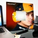 Декоративное зеркало "Ландо Норрис. Lando Norris. Формула 1. McLaren Formula F1" сувенир для фанатов автогонок, украшение спальни, гаража - изображение 3