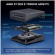 Мини-компьютер Adreamer AriesBox 20-R9-7940HS 8/256GB AMD Ryzen - изображение 3