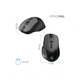 Мишка OfficePro M520B Wireless/Bluetooth Black (M520B) - изображение 12