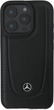 Etui Mercedes Leather Urban do Apple iPhone 16 Pro Black (MEHCP16LARMBK) - obraz 3