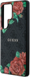 Etui Guess 4G Flowers Print Metal Classic Logo MagSafe do Samsung Galaxy S25 Ultra Black (3666339449278) - obraz 5