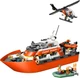 Конструктор LEGO City Спасательный катер и вертолет береговой охраны 742 детали (60504) - изображение 2