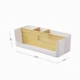 Органайзер для мелочей MBM HOME "Scandinavia" FH-45 WHITE/WOOD белый/дерево - изображение 5