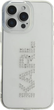Панель Karl Lagerfeld IML Rhinestones Logo для Apple iPhone 16 Pro Max Transparent (KLHCP16XHKLSTDCT) - зображення 3