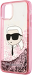 Etui Karl Lagerfeld Glitter Karl Head do Apple iPhone 11/XR Pink (KLHCN61LNKHCP) - obraz 2