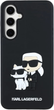 Etui Karl Lagerfeld 3D Rubber Karl&Choupette do Samsung Galaxy S24 FE Black (KLHCS24FE3DRKCNK) - obraz 3