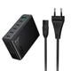 Зарядний пристрій Hoco C152A 70W USB/5хType-C PD підходить для ноутбука Black - зображення 5