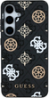 Etui Guess 4G Printed Colored Peony Pattern MagSafe do Samsung Galaxy S25 Black (3666339449322) - obraz 3