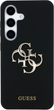 Панель Guess Big 4G Logo Bottom Script для Samsung Galaxy S25 Black (3666339449360) - зображення 3