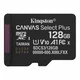 Карта пам'яті Kingston 128GB microSDXC class 10 UHS-I V10 A1 Canvas Select Plus - зображення 1