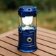 Фонарь светодиодный аккумуляторный 1W+6LED с солнечной панелью и функцией павербанк, универсальный переносной складной фонарь-лампа для дома, дачи, рыбалки и кемпинга Синий, MHS-5800-Blue - изображение 1