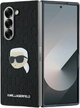 Etui Karl Lagerfeld Saffiano Monogram Head Pin do Samsung Galaxy Fold6 Black (KLHCZFD6PGKSKIHK) - obraz 1