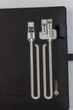 Смарт-блокнот с беспроводной зарядкой Powerbank с флешкой 16 Гб Темно-серый (0101) - изображение 5