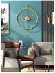 Настінний годинник Ti-Time (65х62 см) лофт Loft1-B-600 металевий золотистий - зображення 3