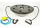 Балансувальна платформа EasyFit BOSU Ø60 см Сіра боссу (EF-2323) - зображення 2