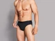 Трусы слипы для мужчины Livergy LYCRA® 434553 L Черный - изображение 2