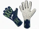 Вратарские перчатки Ultra Ultimate NC 4mm Elite Dual Grip Профессиональные для футбола (8 размер 14-17 лет) темно-синий - изображение 1